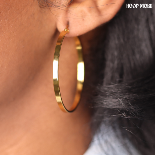 EASY GOING HOOPS - GOLD