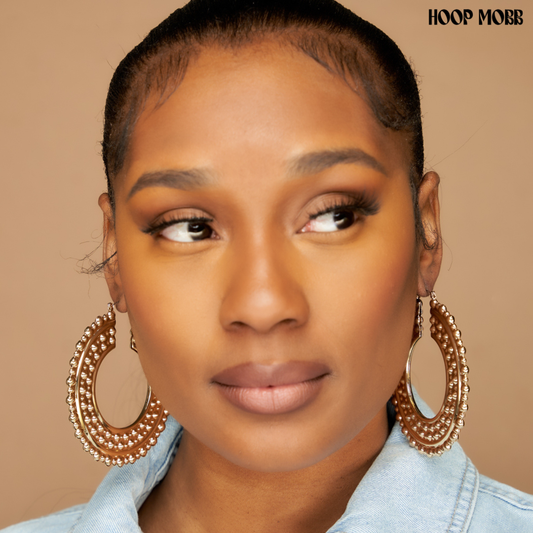 GLADIATOR HOOPS - GOLD