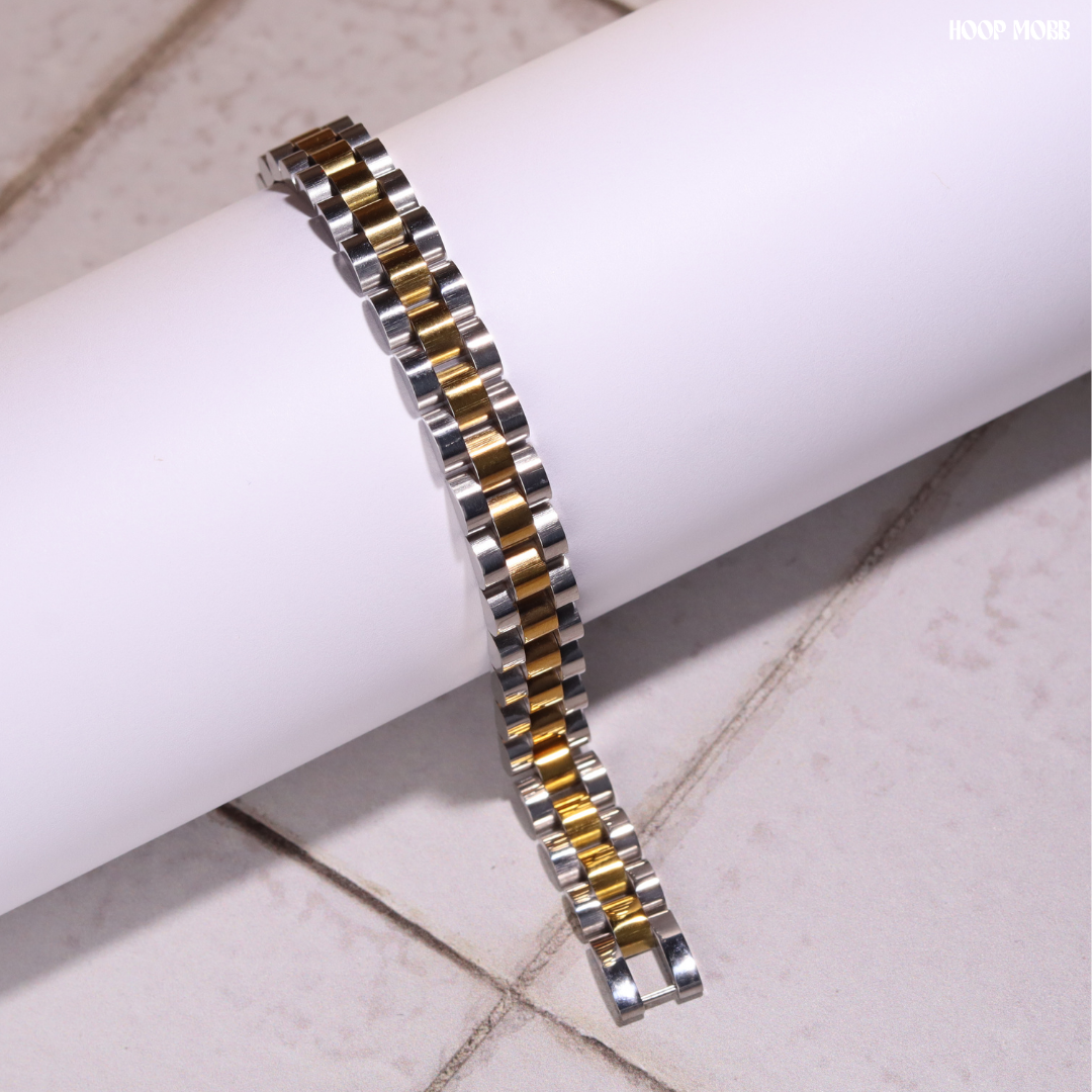ROLLIE BRACELET - TWO TONED