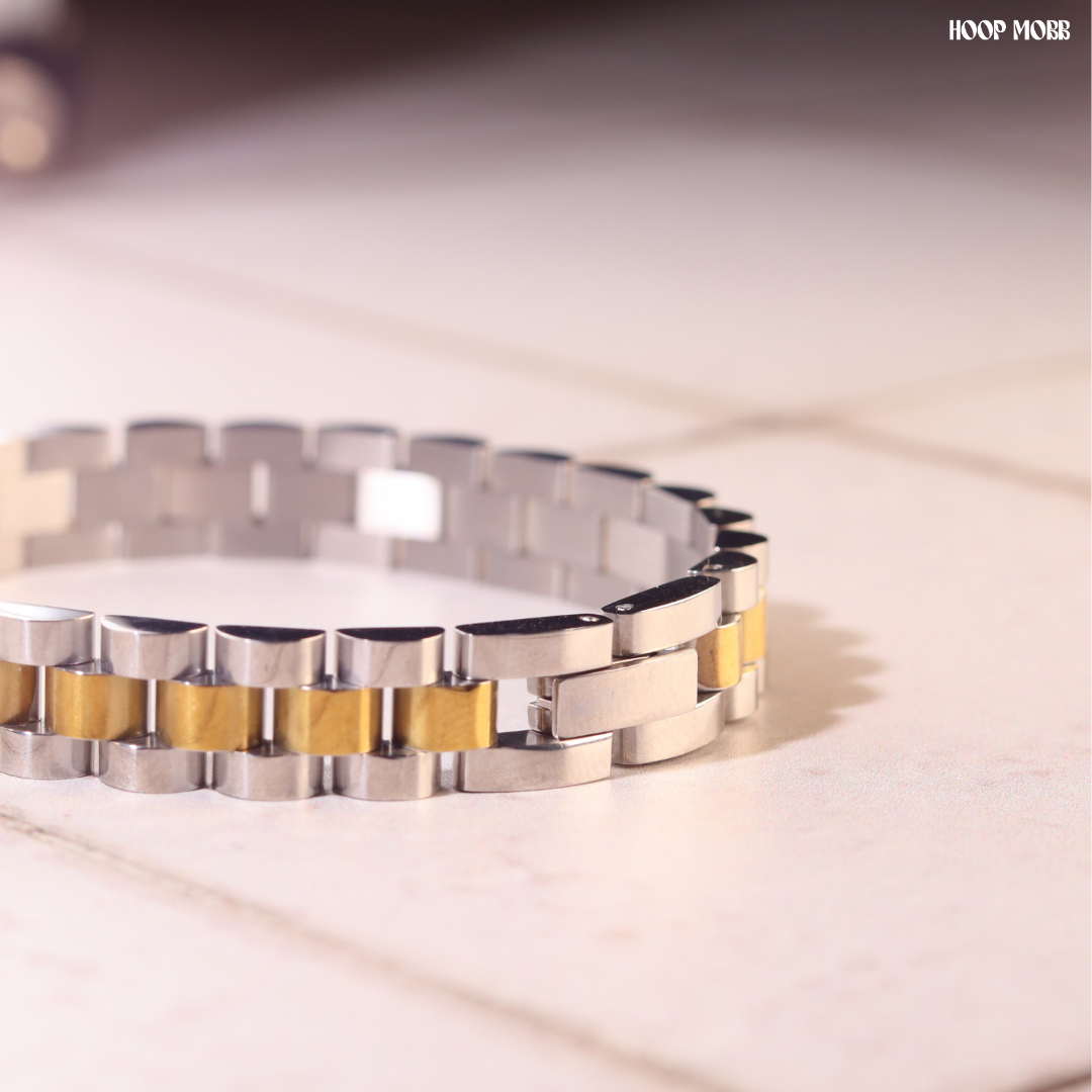 ROLLIE BRACELET - TWO TONED