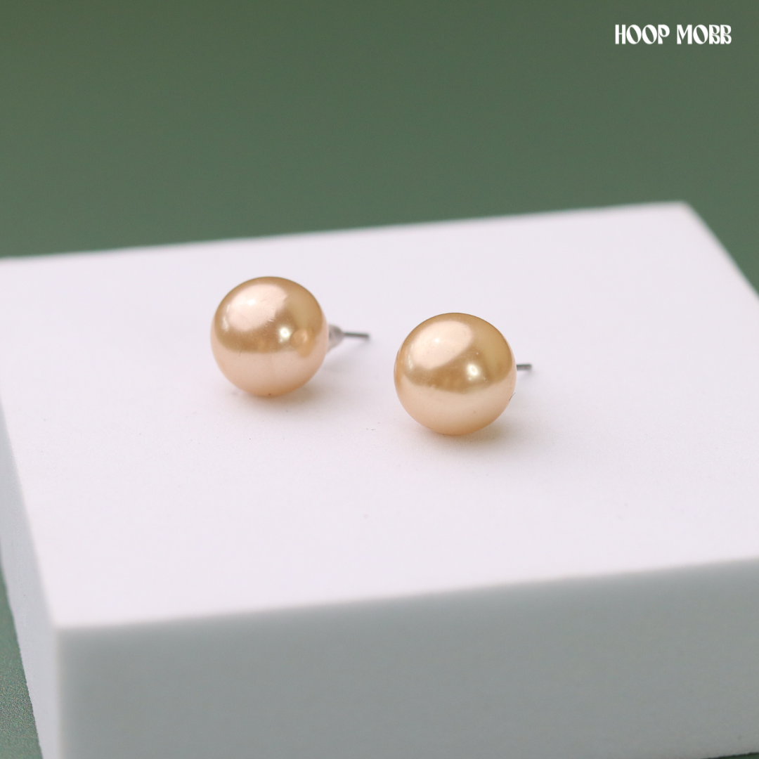 IVORY PEARL STUDS