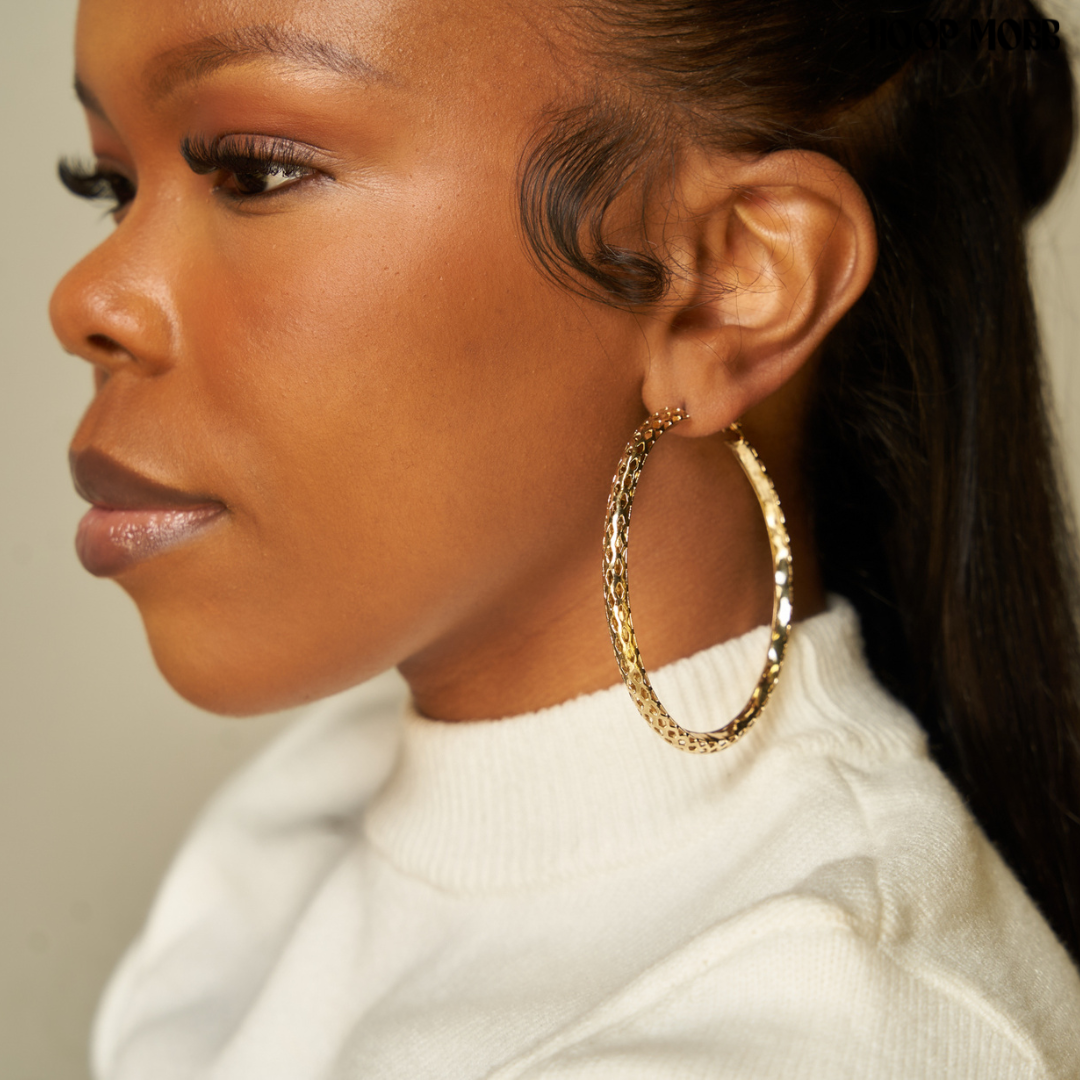 AIRY HOOPS - GOLD