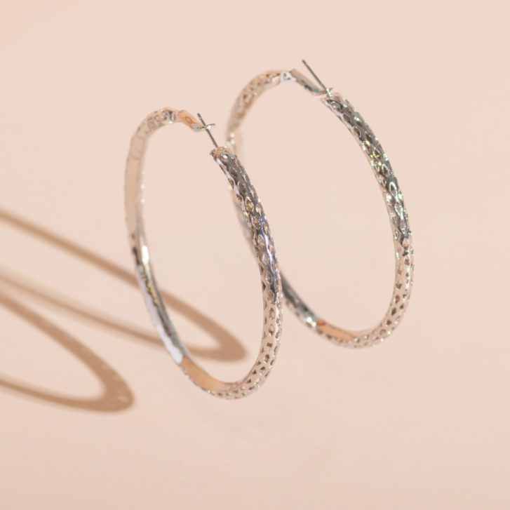 AIRY HOOPS - SILVER