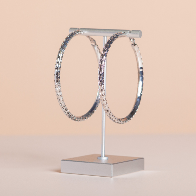 AIRY HOOPS - SILVER