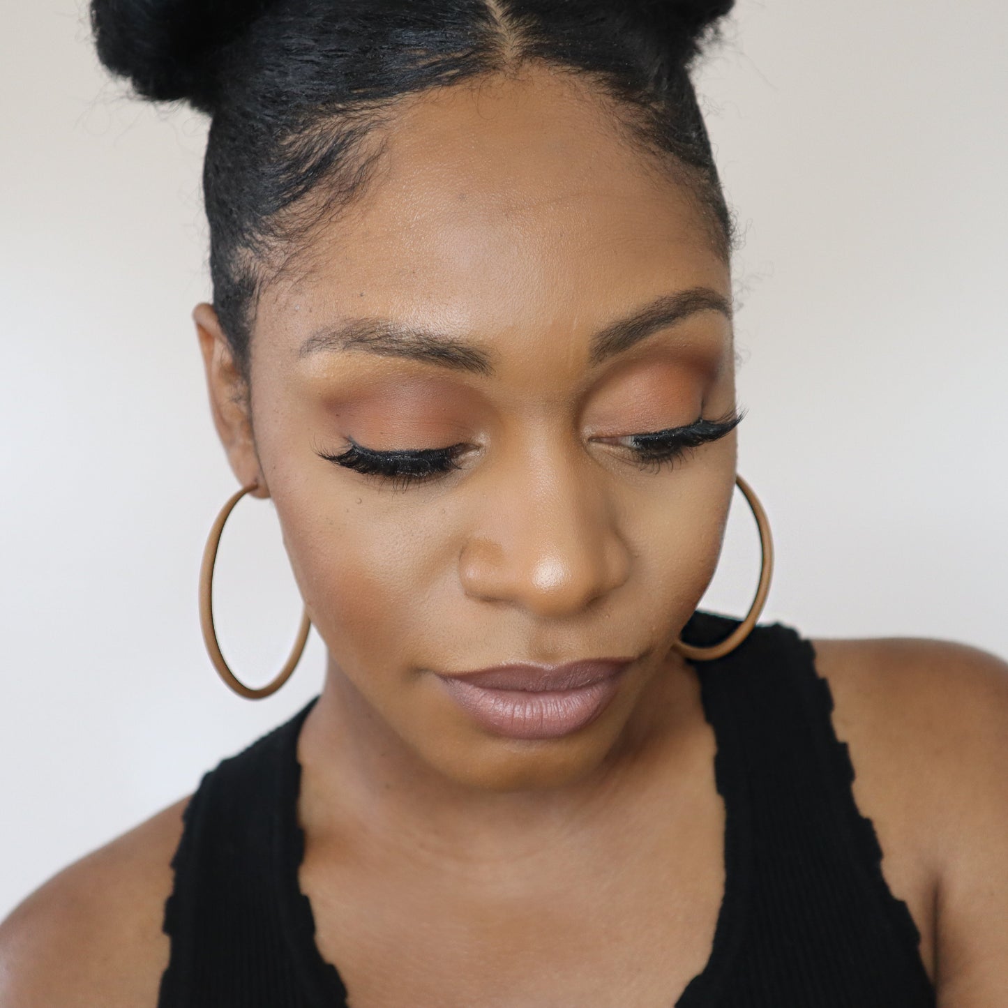 MELANATED HOOPS - WALNUT (original shade)