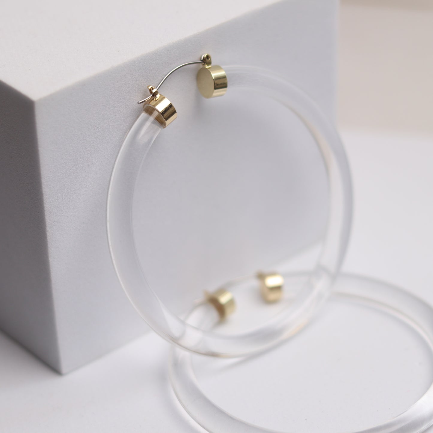 NATURE GIRL HOOPS - WATER