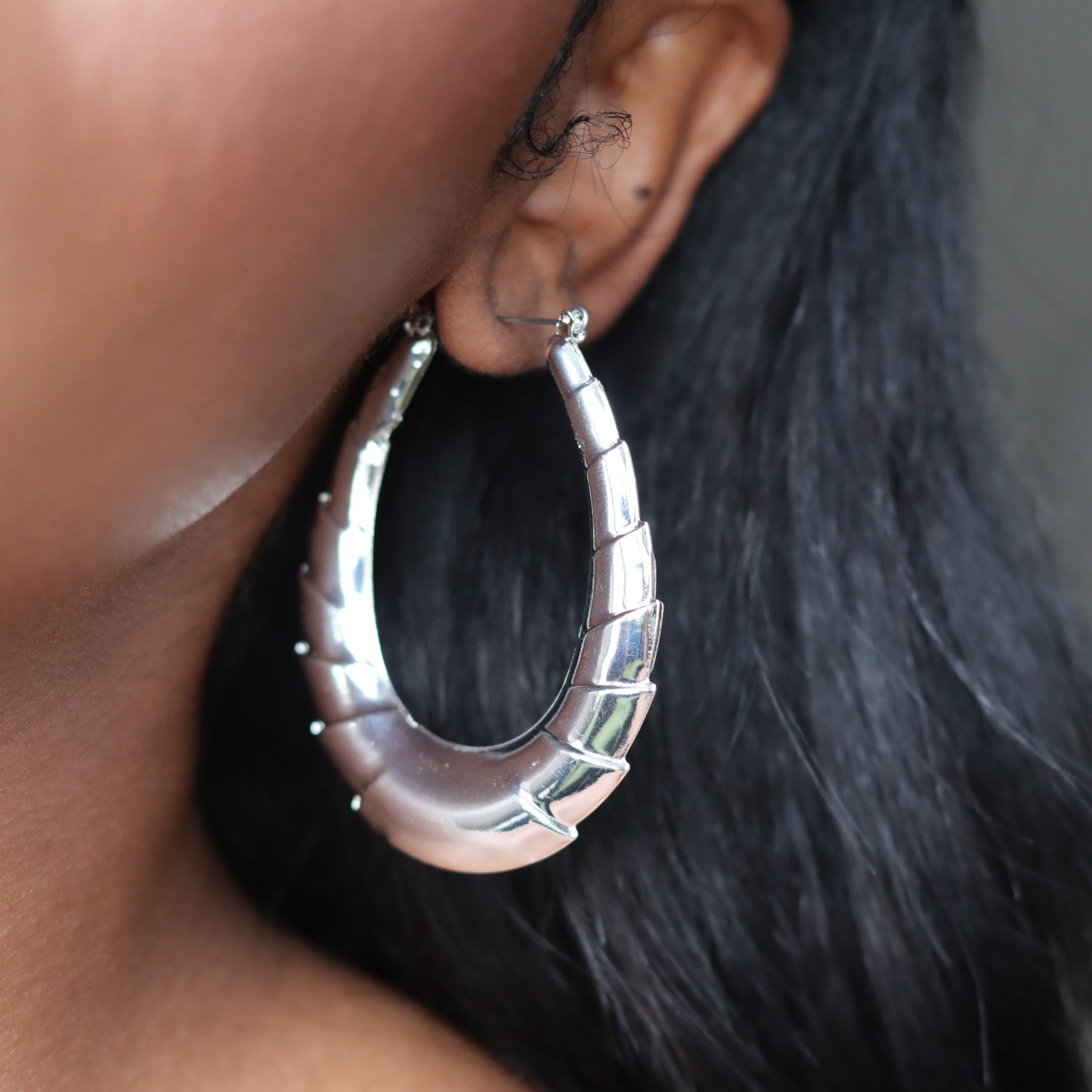 Ladies Choice Hoops - Silver