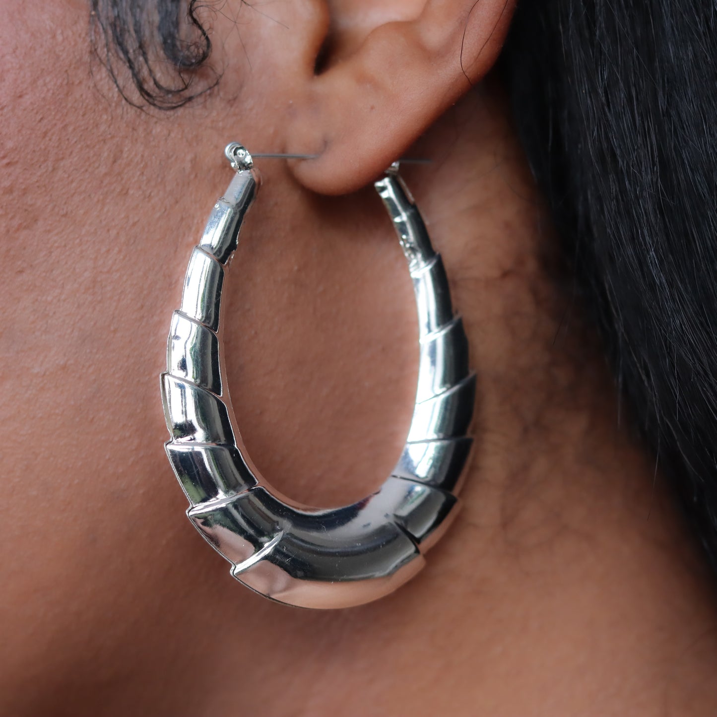 Ladies Choice Hoops - Silver