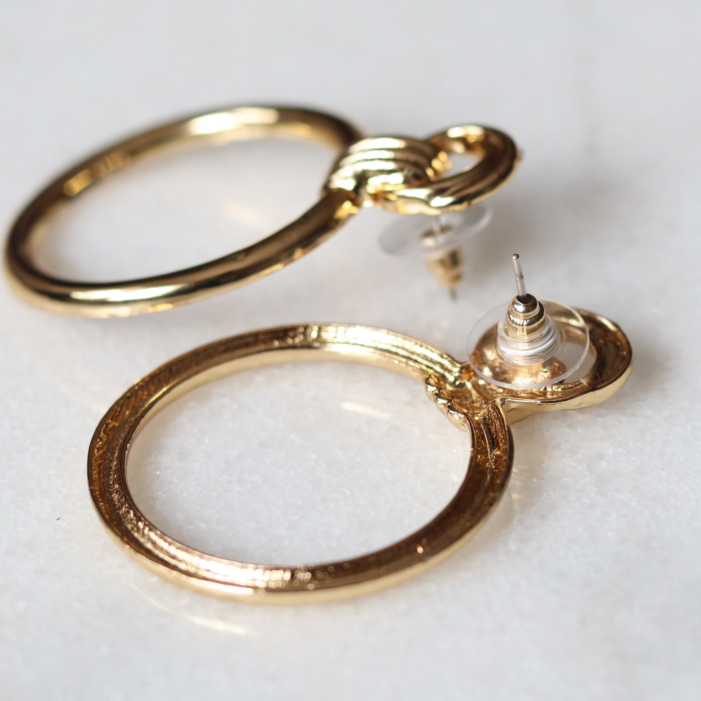 Knot Today Earrings - Gold