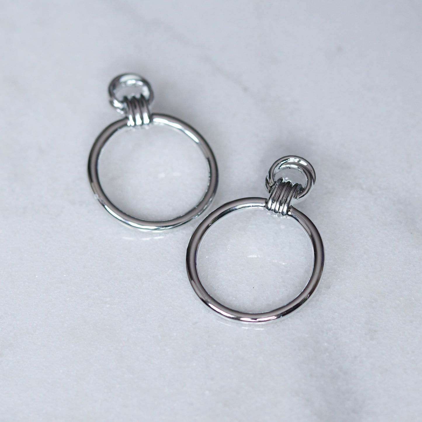 Knot Today Earrings - Silver