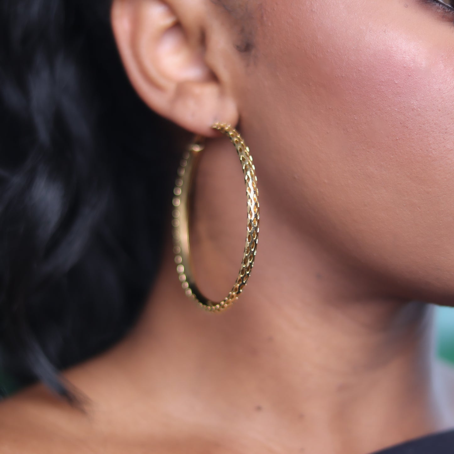 AIRY HOOPS - GOLD