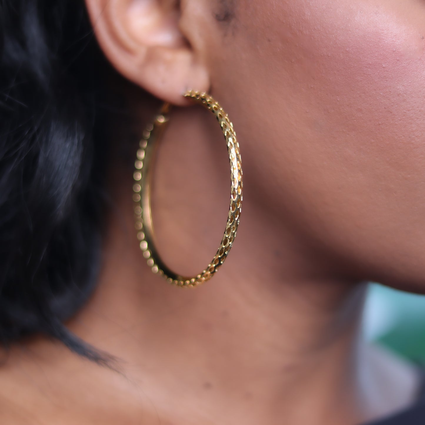 AIRY HOOPS - GOLD