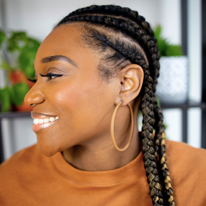 MELANATED HOOPS - WALNUT (original shade)