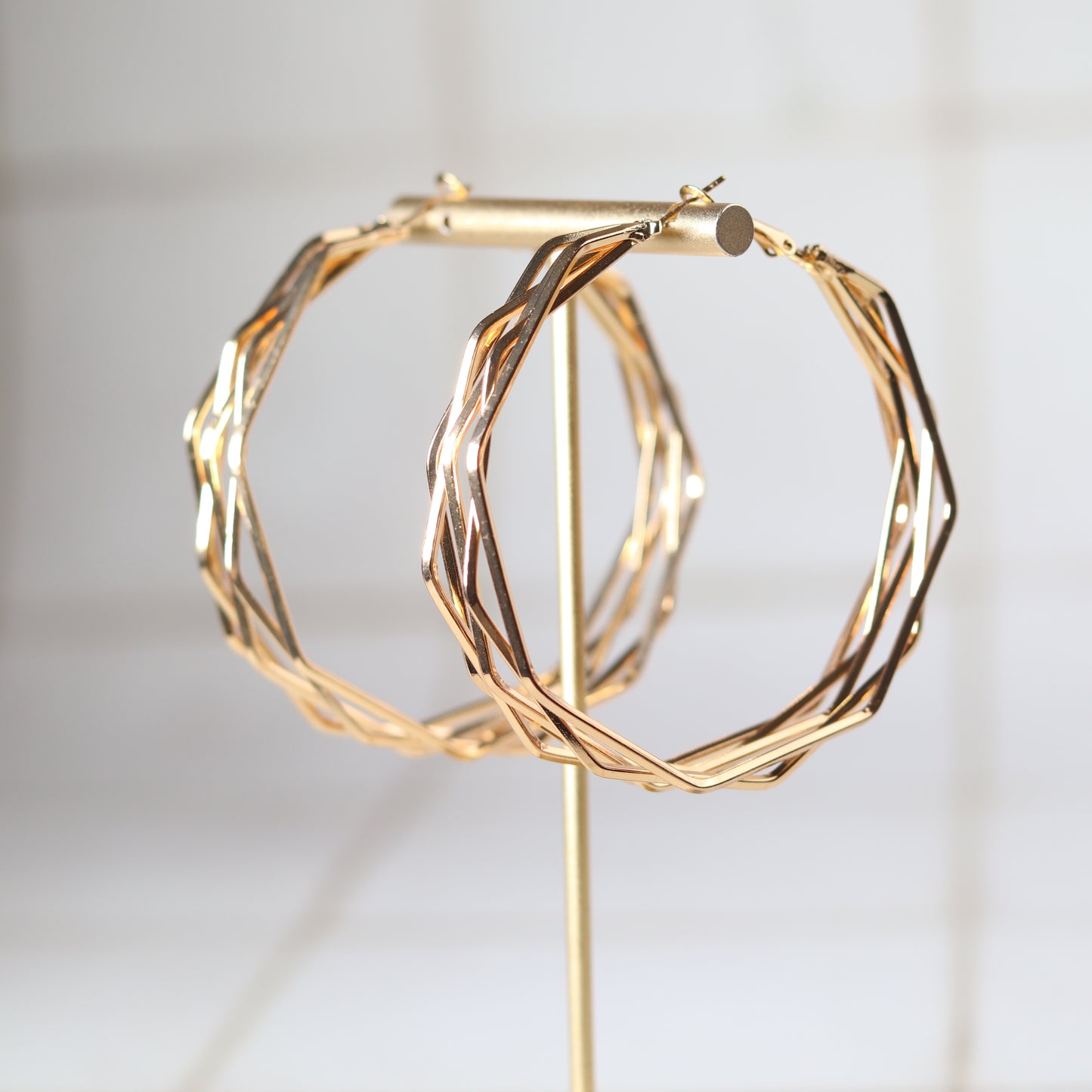 crosswire hoops gold8