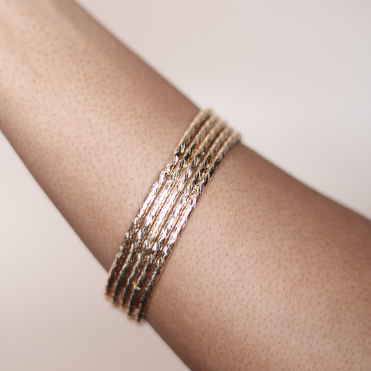 shimmy bracelet set gold2