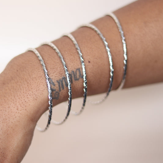 shimmy bracelet set silver2