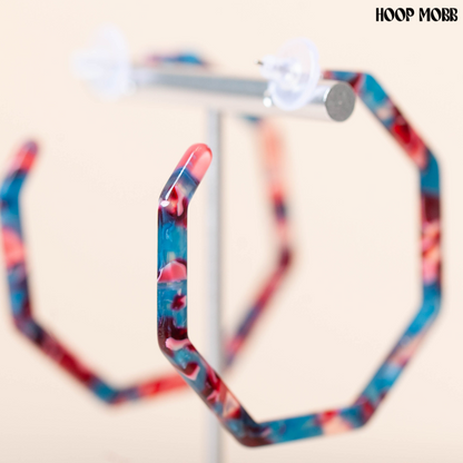 MISS LADY HOOPS - RED/BLUE