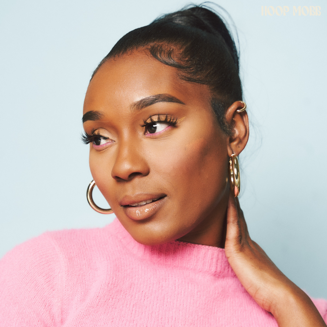 BABY FAT MINI HOOPS - GOLD