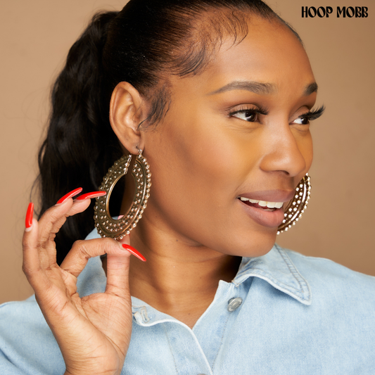 GLADIATOR HOOPS - GOLD