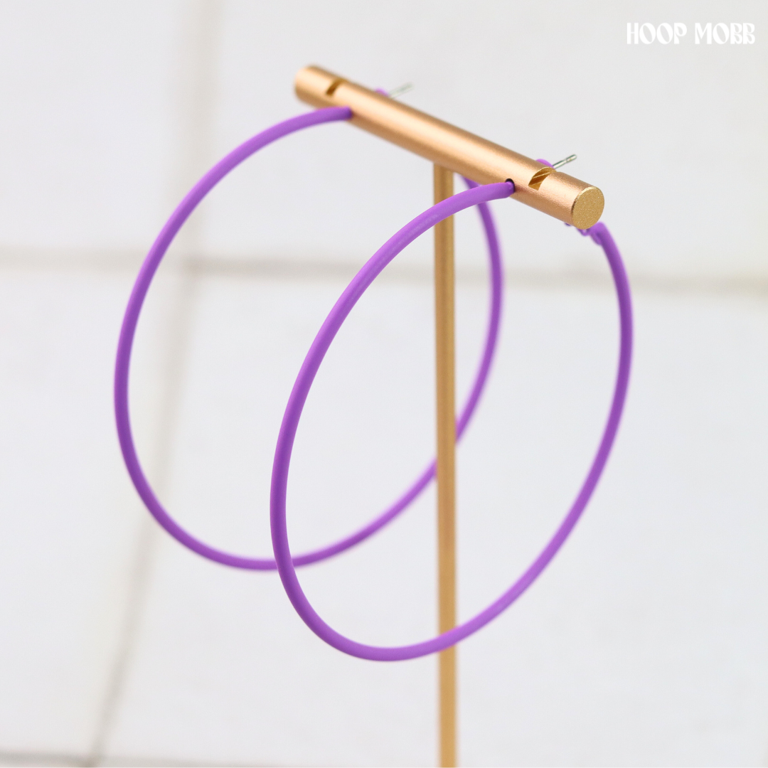 CRAYON HOOPS - PURPLE