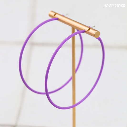 CRAYON HOOPS - PURPLE