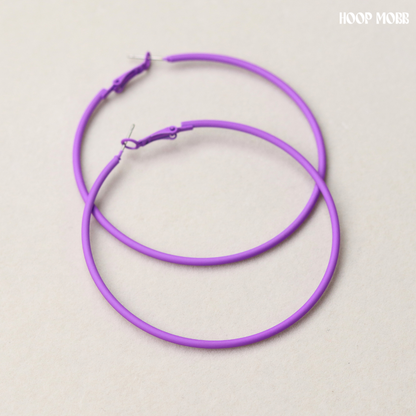 CRAYON HOOPS - PURPLE