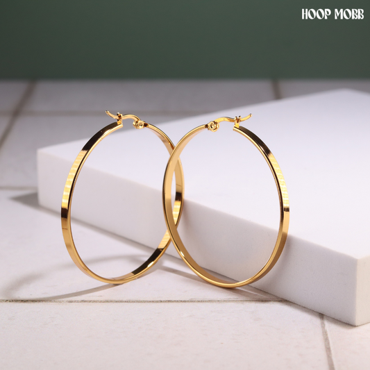 EASY GOING HOOPS - GOLD