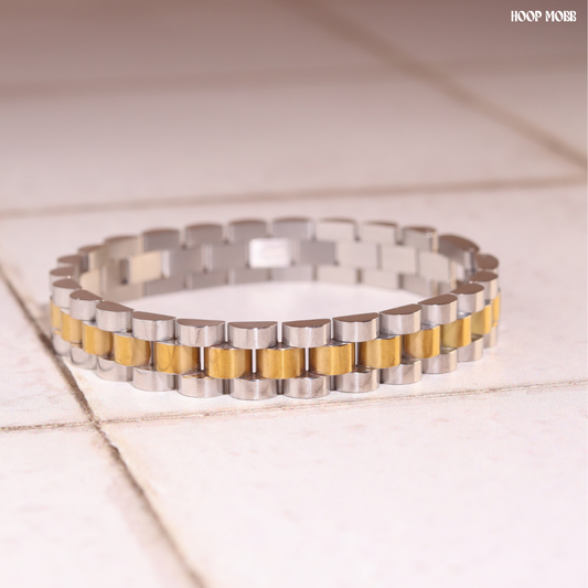 ROLLIE BRACELET - TWO TONED