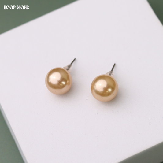 IVORY PEARL STUDS