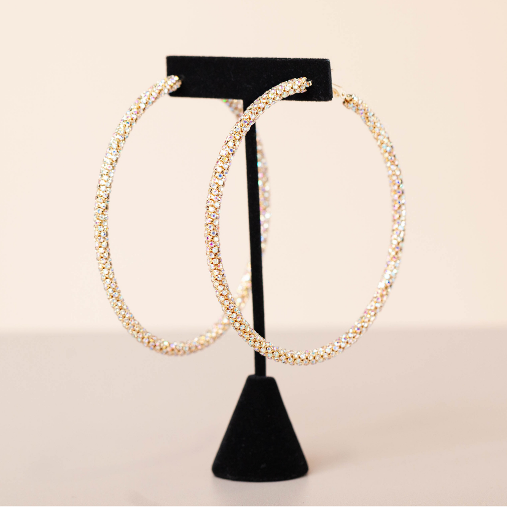 SLIM THICK TWANKLE HOOPS - GOLD/JUMBO