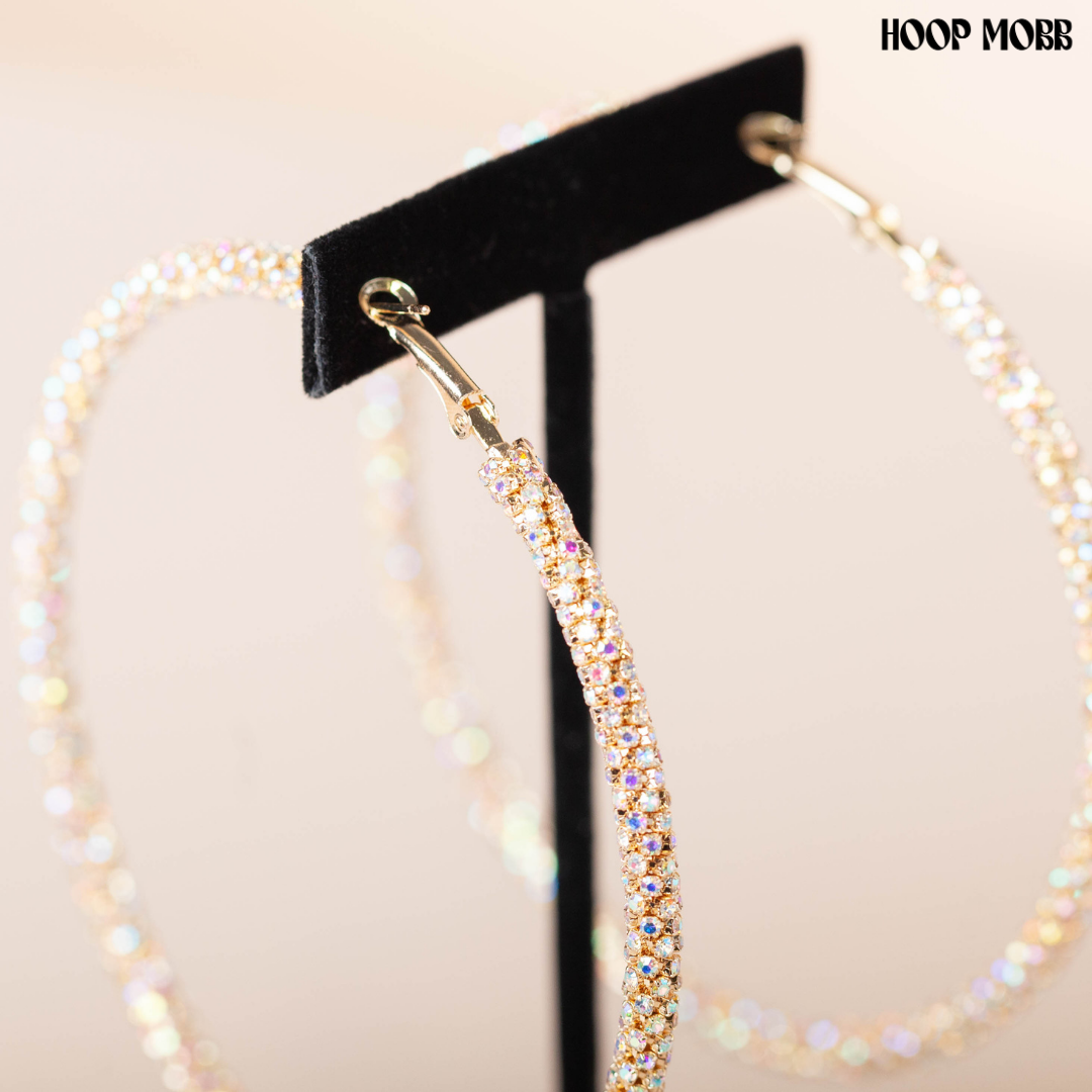 SLIM THICK TWANKLE HOOPS - GOLD/JUMBO