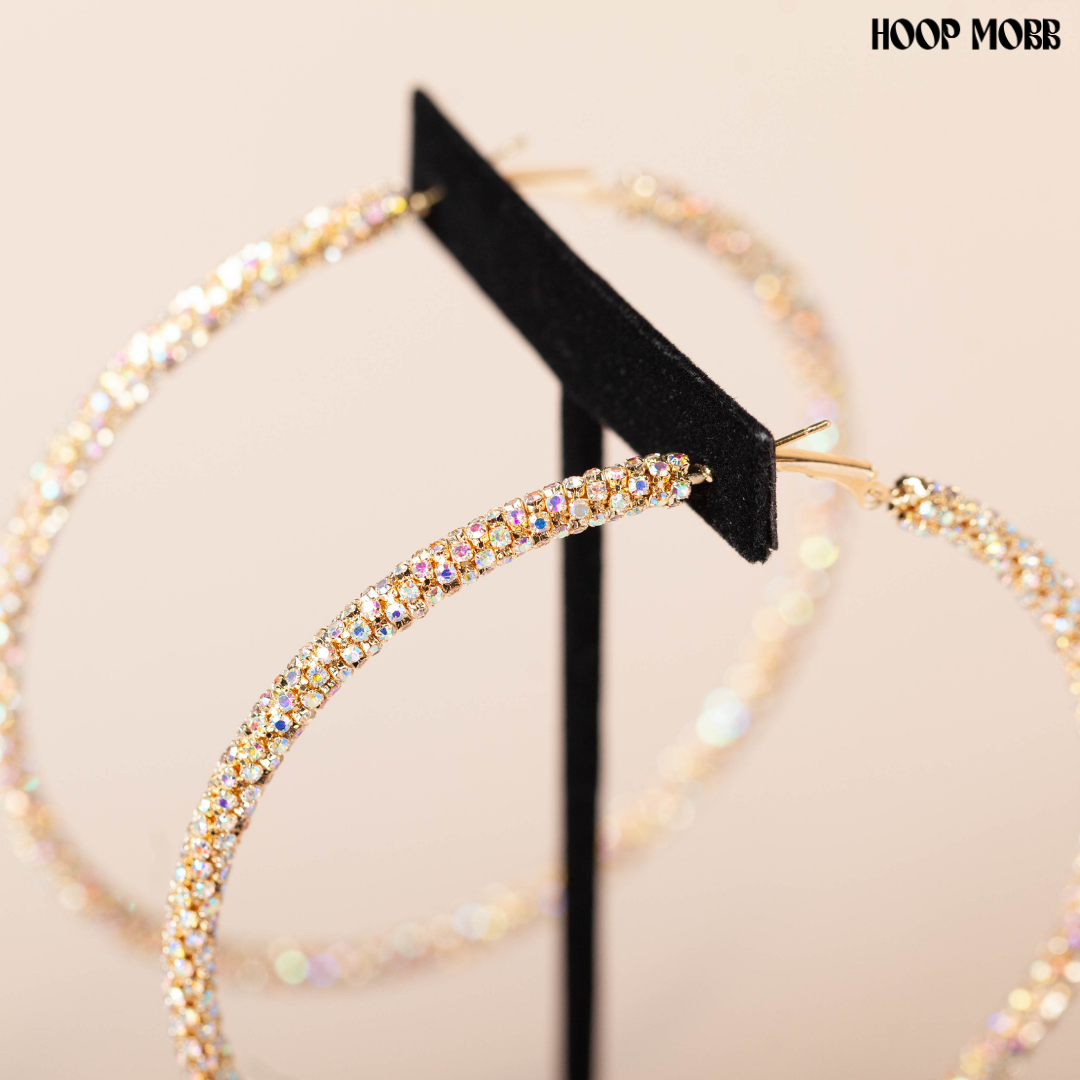 SLIM THICK TWANKLE HOOPS - GOLD/JUMBO