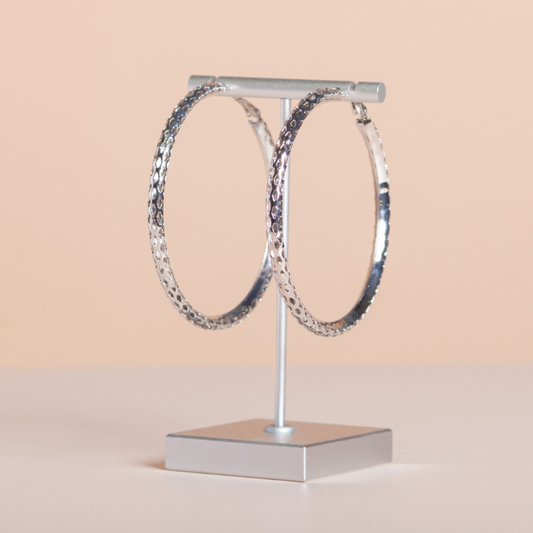 AIRY HOOPS - SILVER