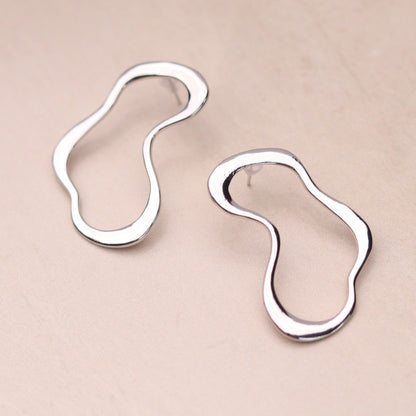 Free Flow Earrings - Silver