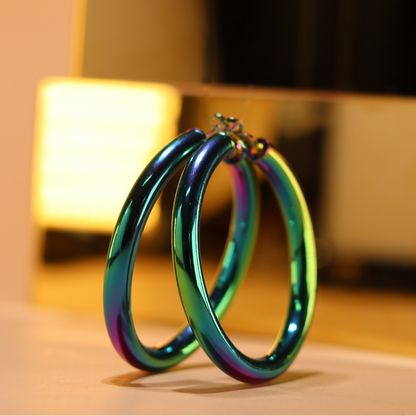 BABY FAT HOOPS - GALAXY