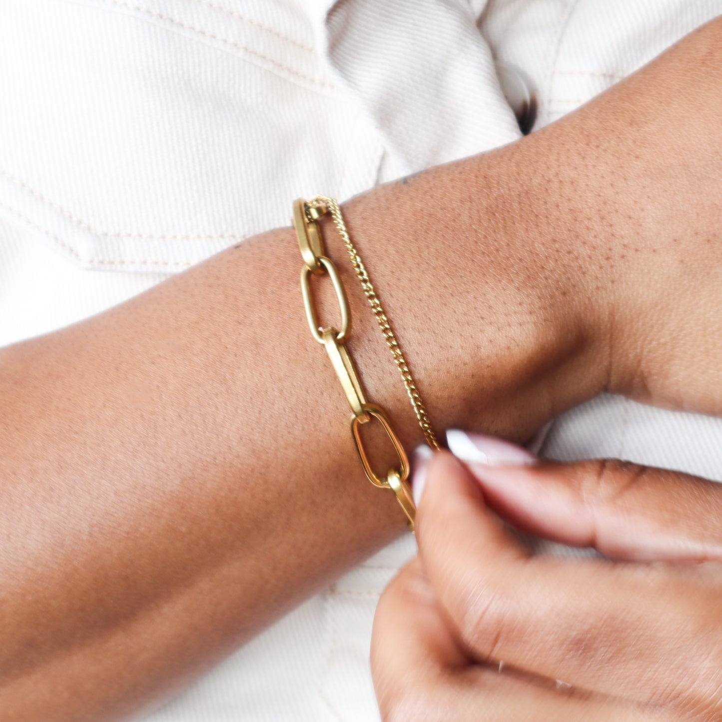 Linked Bracelet - Gold