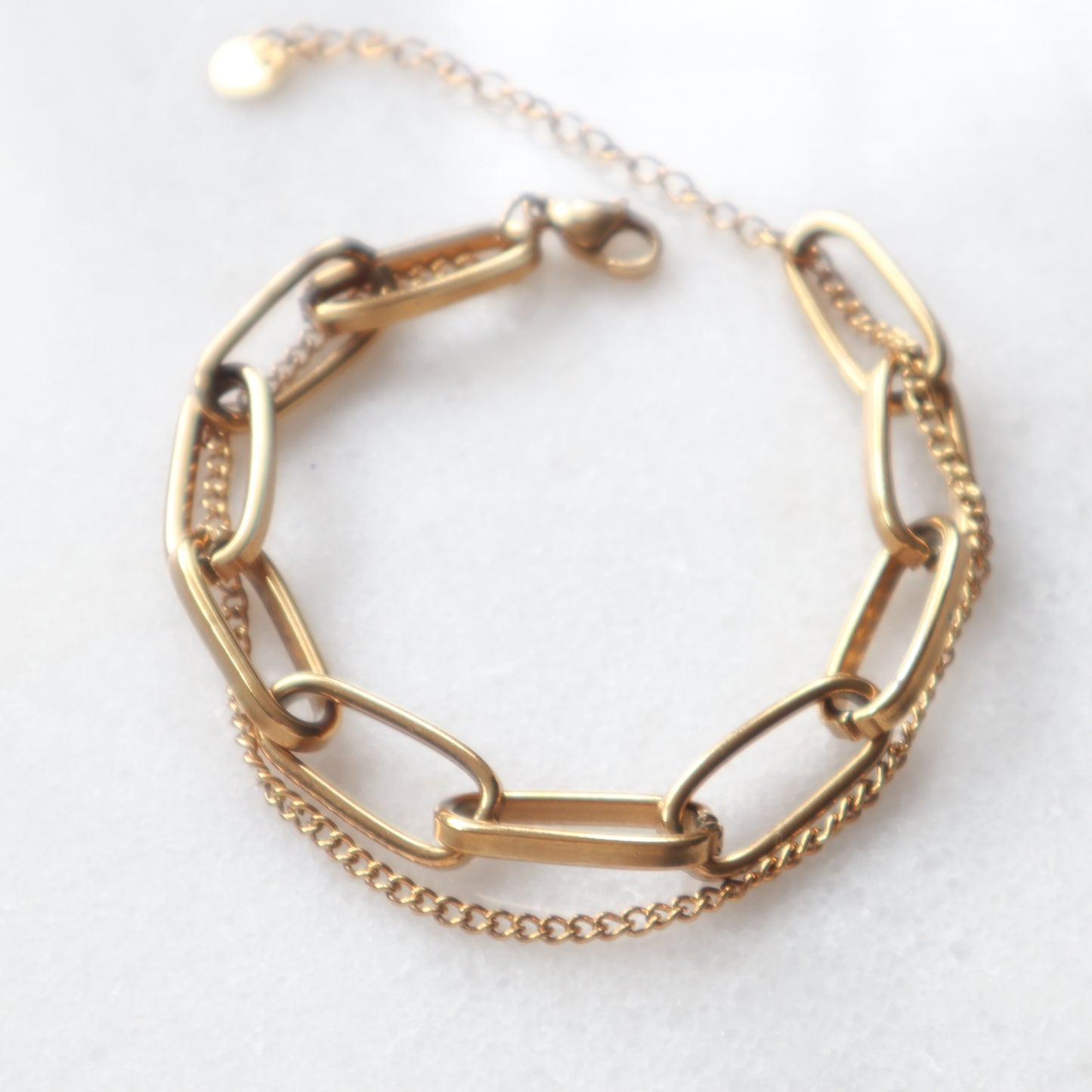 Linked Bracelet - Gold