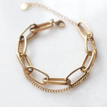 Linked Bracelet - Gold