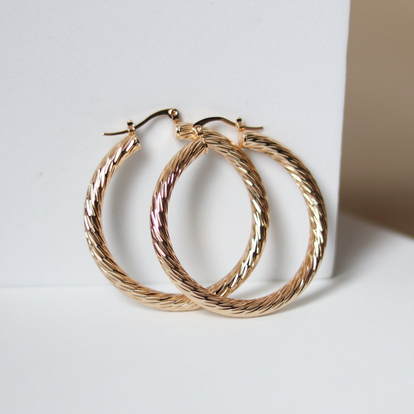 MISS FANCY HOOPS - GOLD