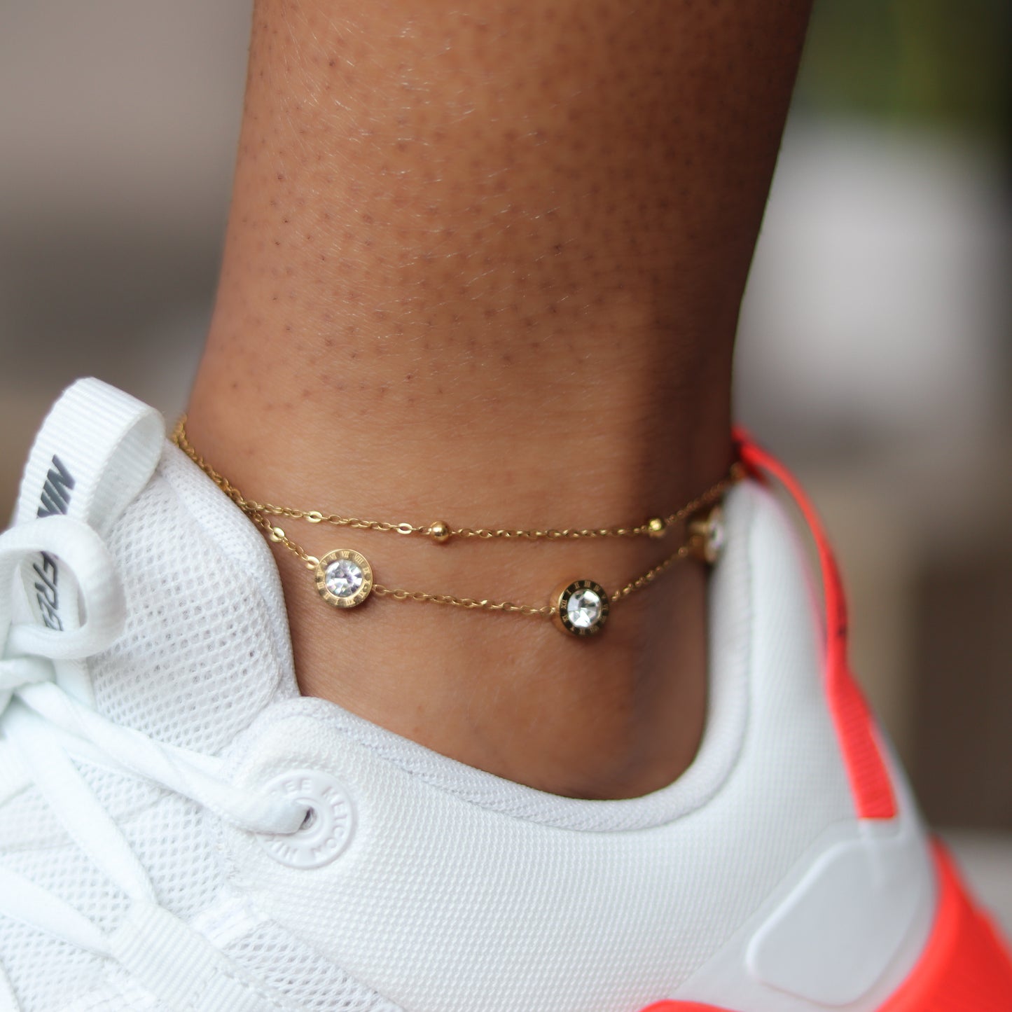 Perfect Timing Anklet - Gold