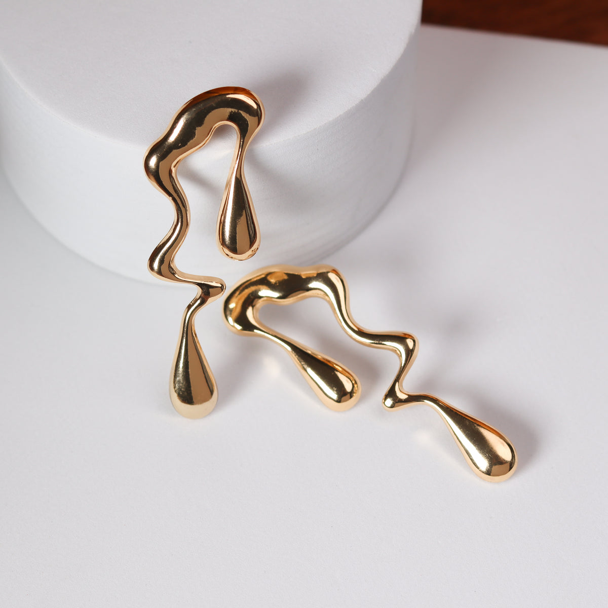MERCURY EARRINGS - GOLD