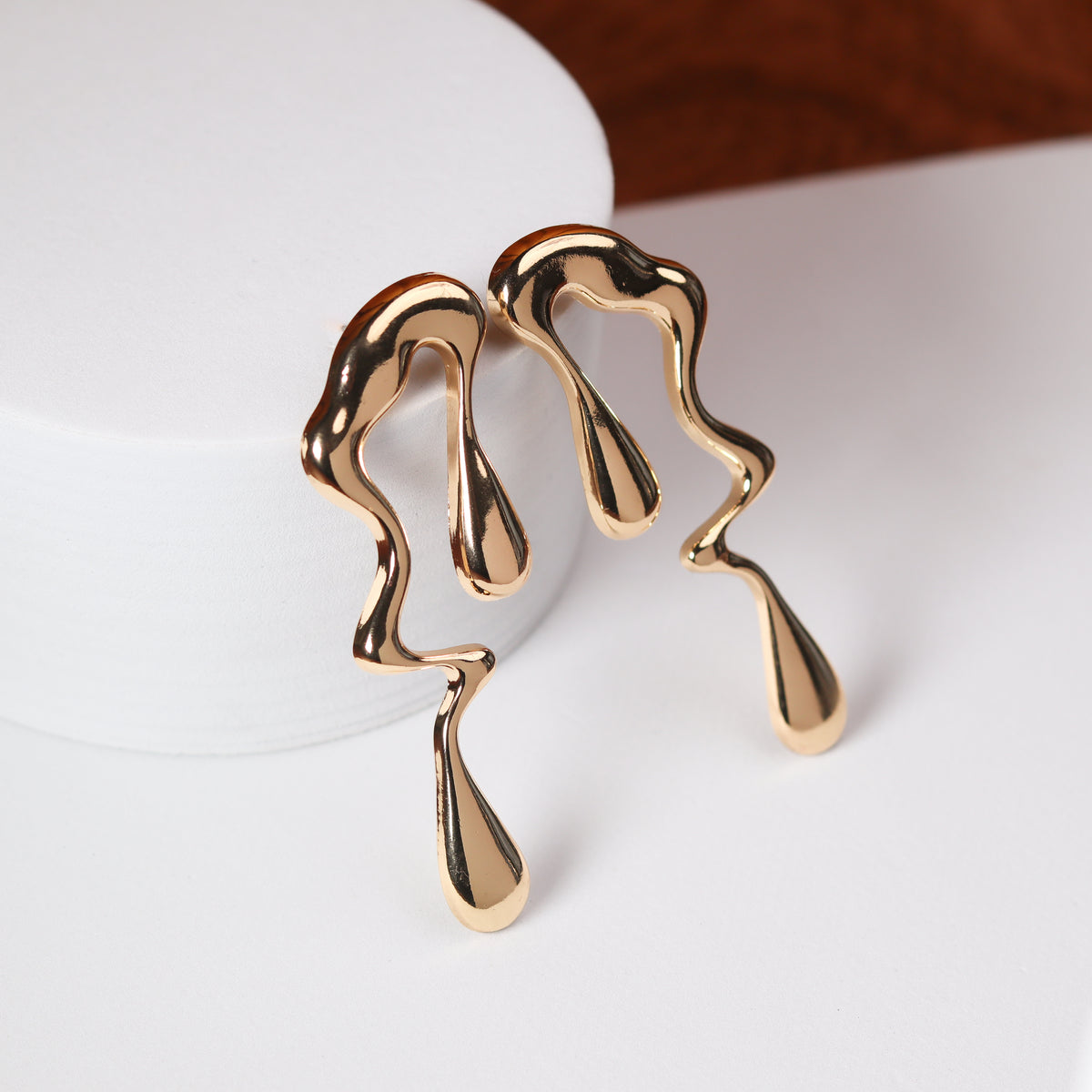 MERCURY EARRINGS - GOLD
