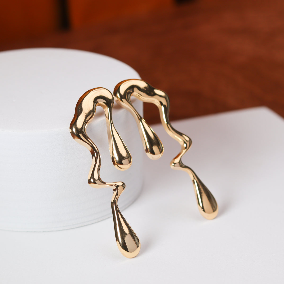 MERCURY EARRINGS - GOLD