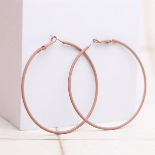 CRAYON HOOPS - MOCHA