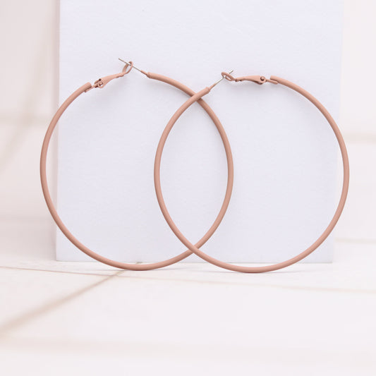 CRAYON HOOPS - MOCHA