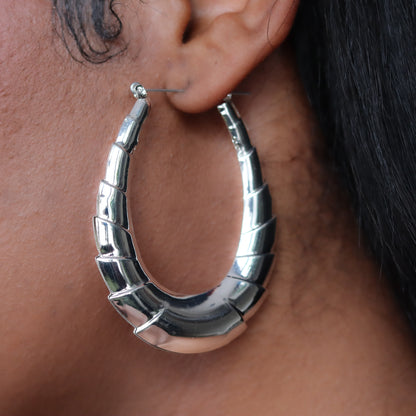 Ladies Choice Hoops - Silver