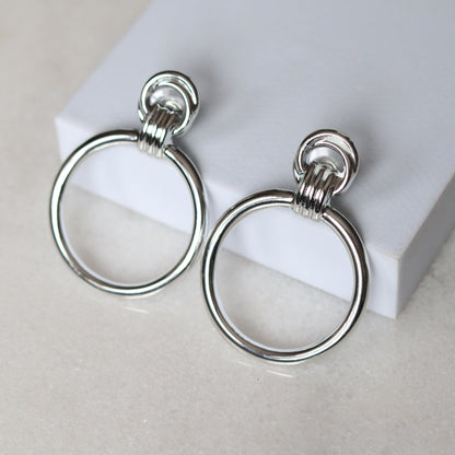 Knot Today Earrings - Silver