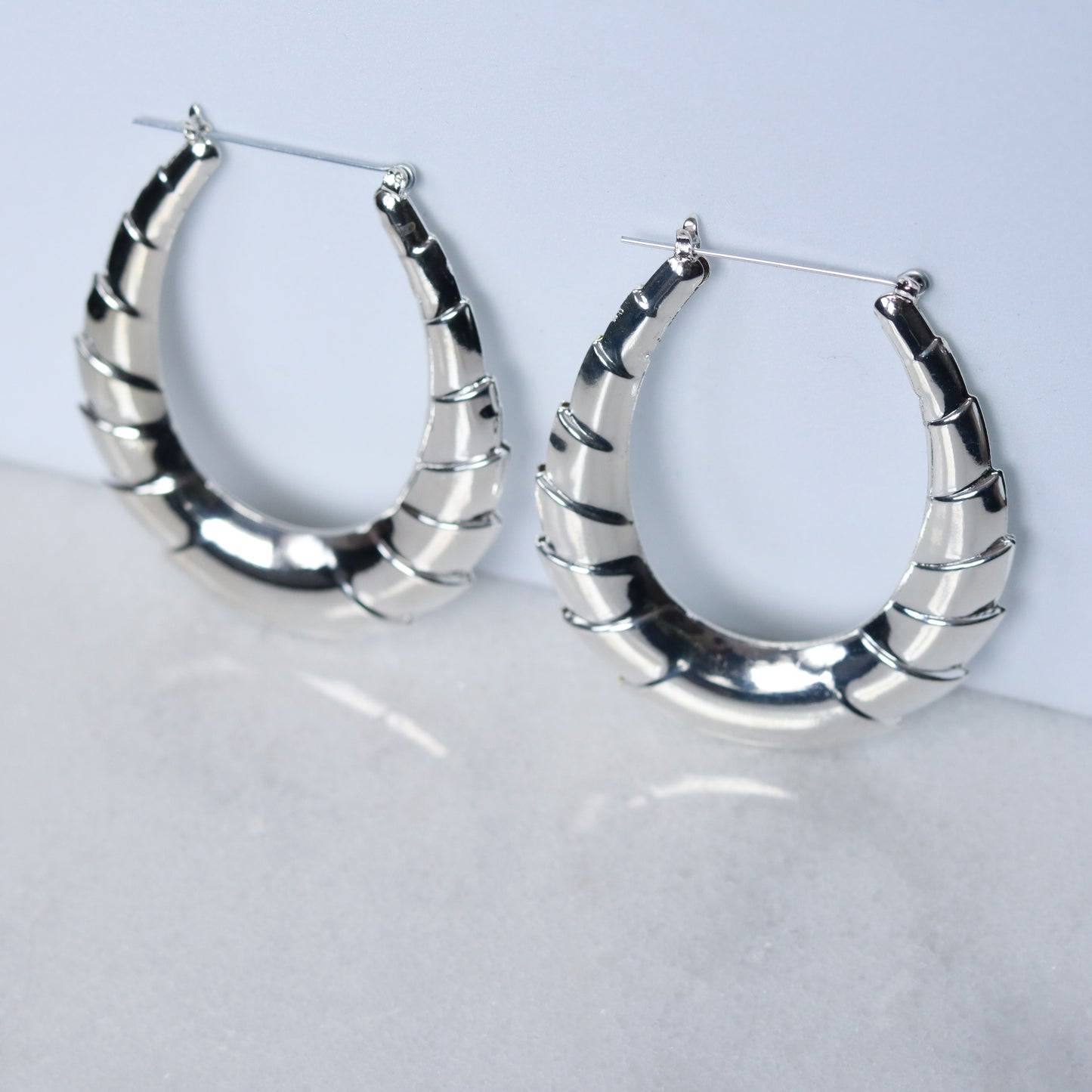 Ladies Choice Hoops - Silver