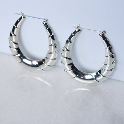Ladies Choice Hoops - Silver