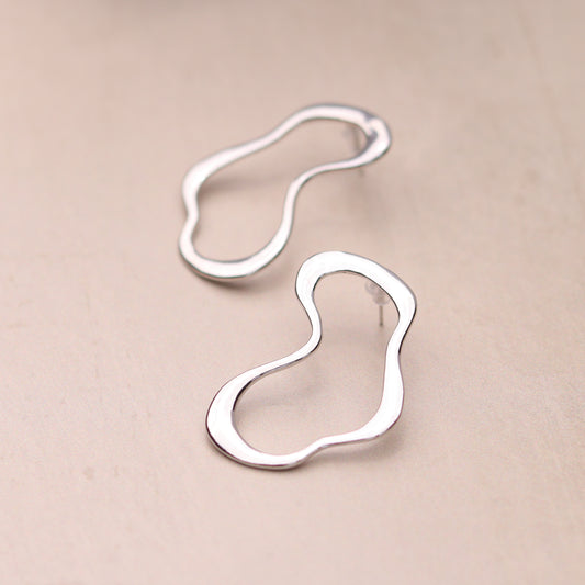 Free Flow Earrings - Silver